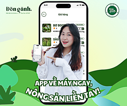 App mobile đòn gánh