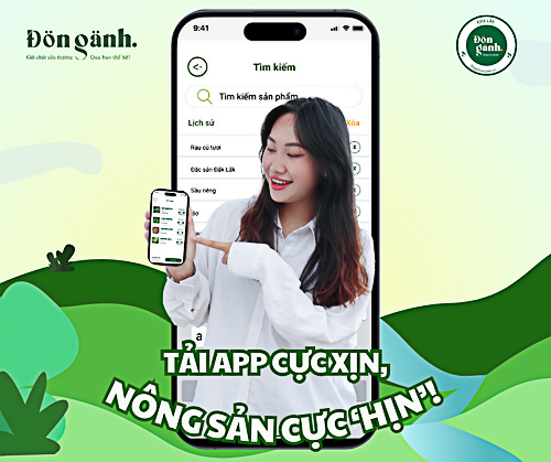 App mobile đòn gánh