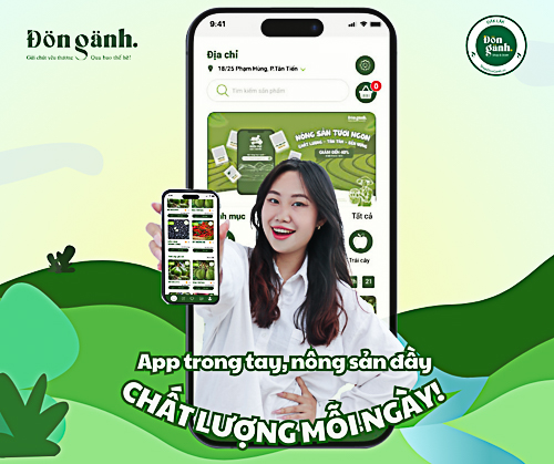 App mobile đòn gánh